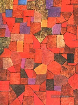  abstrakt malerei - Mountain Village Herbstliche Abstrakter Expressionismusus